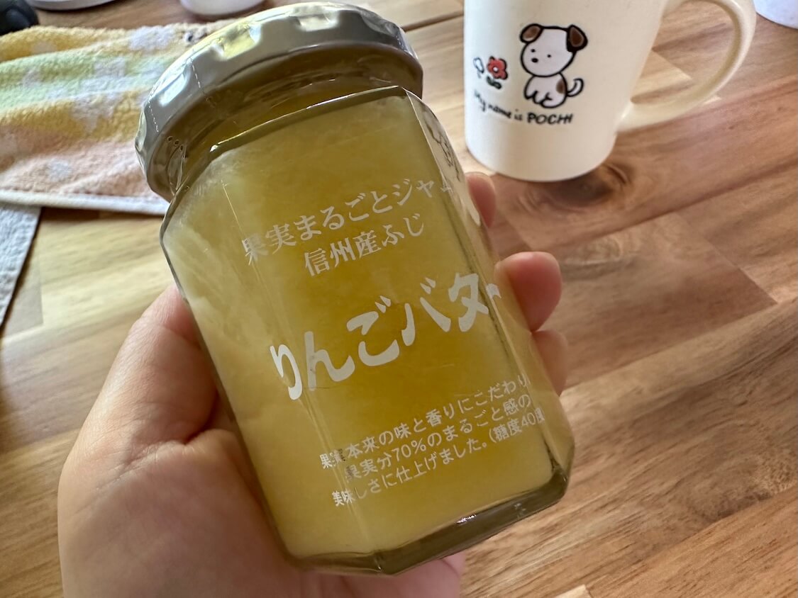 ツルヤのりんごバター