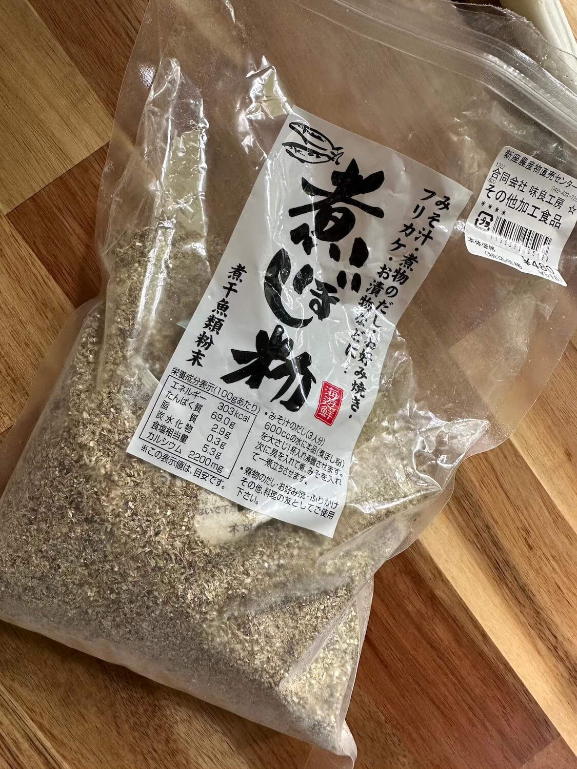 納豆でも美味しい「チョングッチャンチゲ」煮干し粉