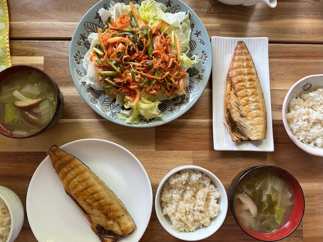 業務スーパーの切り干し大根で簡単キムチ。献立、焼き魚の付け合せに