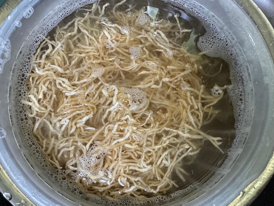 業務スーパーの切り干し大根でぽりぽり簡単キムチレシピ