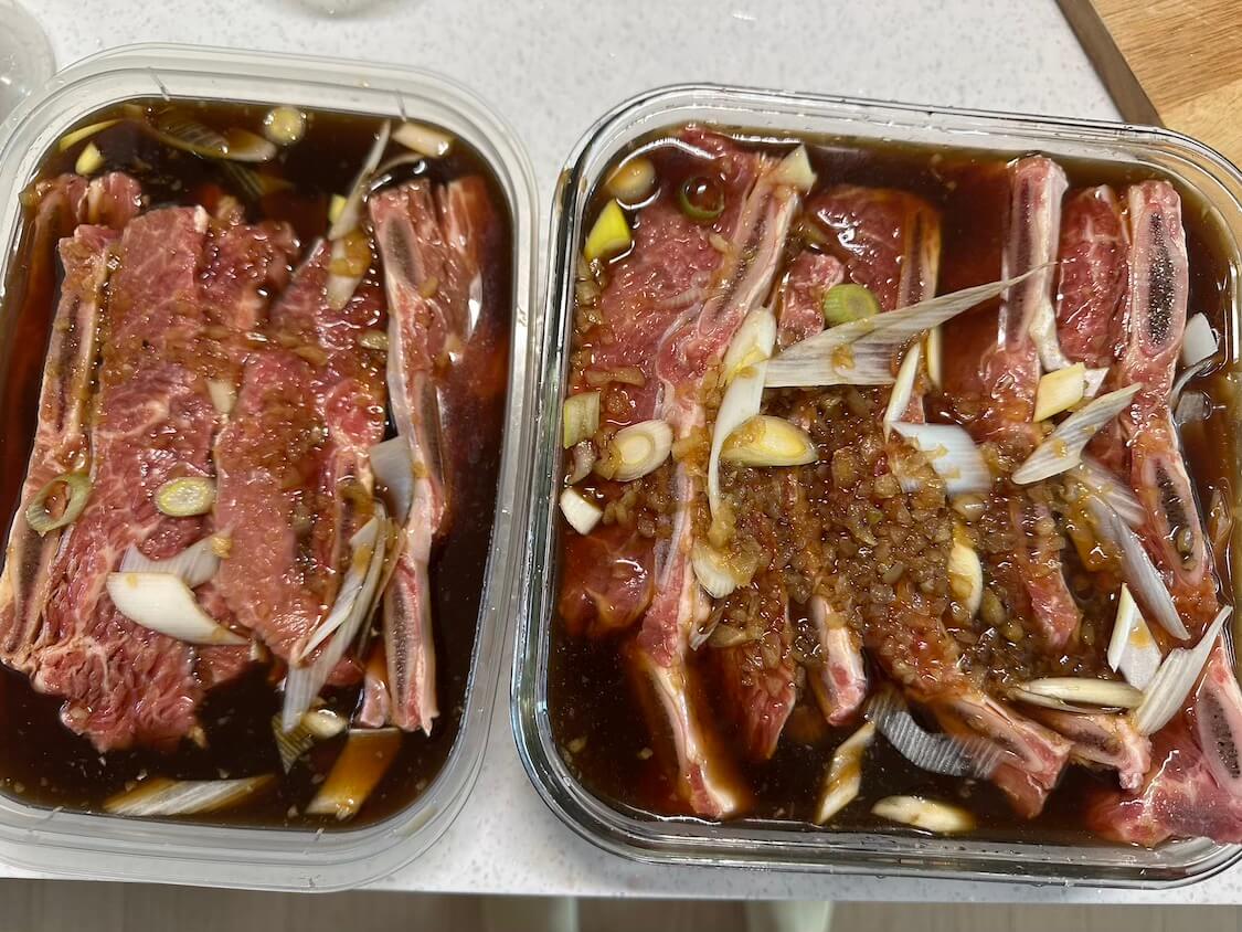 骨付きカルビ【LAカルビ】母＋韓国の人気レシピ。骨付き肉を柔らかくする方法