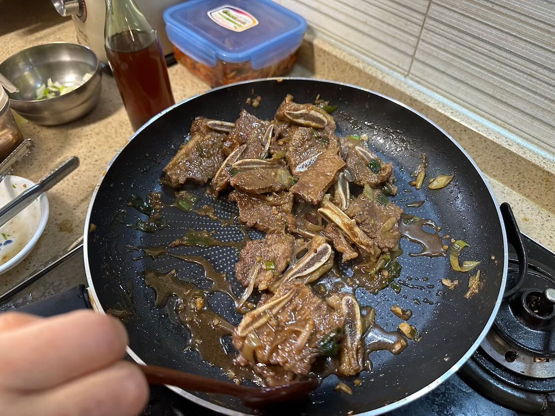 骨付きカルビ【LAカルビ】人気レシピ。焼き方