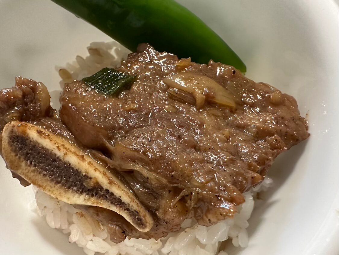 骨付きカルビ【LAカルビ】献立と韓国人の食べ方