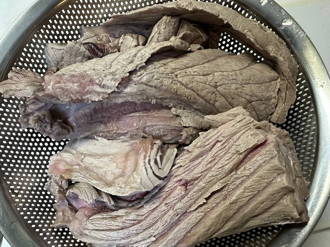 マグロのあら煮の作り方