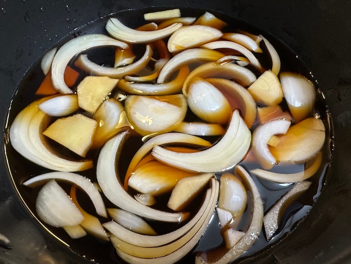 マグロのあら煮の作り方