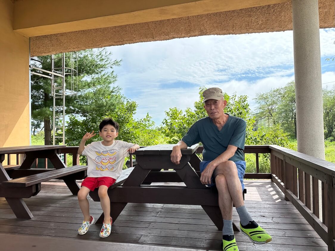 韓国江陵グルメ。食事のあと