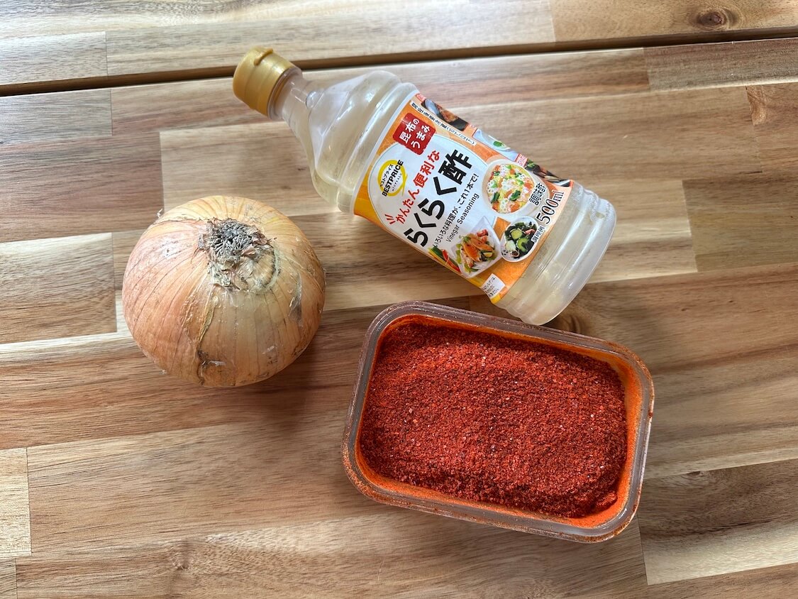 カンタン酢と粉唐辛子だけで絶品キムチ！らくらく酢でもOK