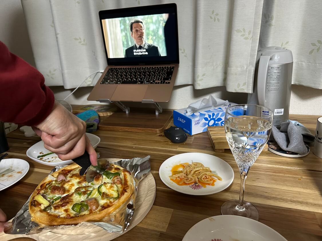 おうちピザと韓国ドラマ