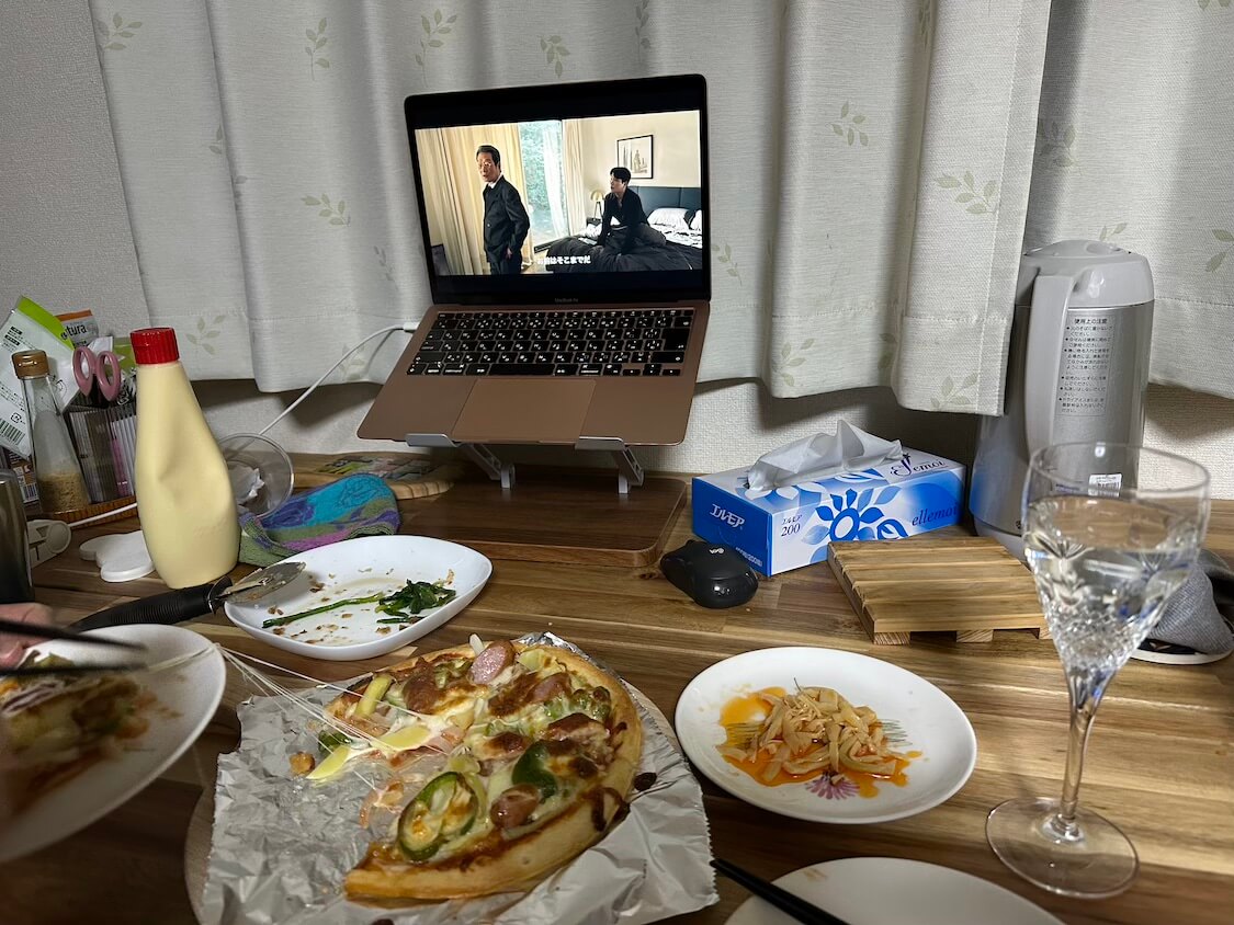 おうちピザと韓国ドラマ
