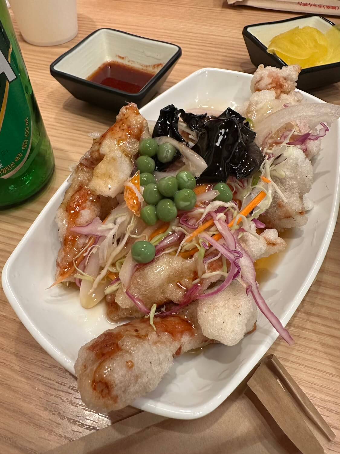 新大久保でタンスユク（韓国の酢豚）を食べた！