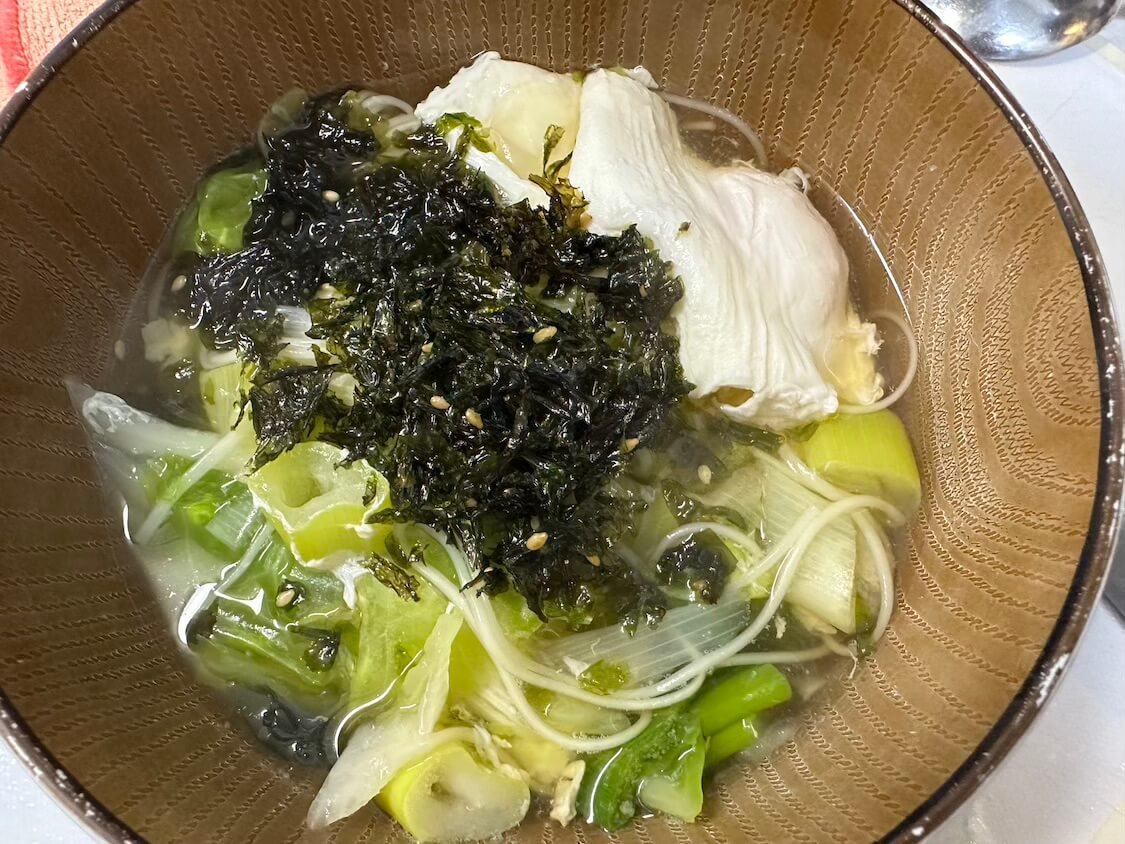 温かいそうめん