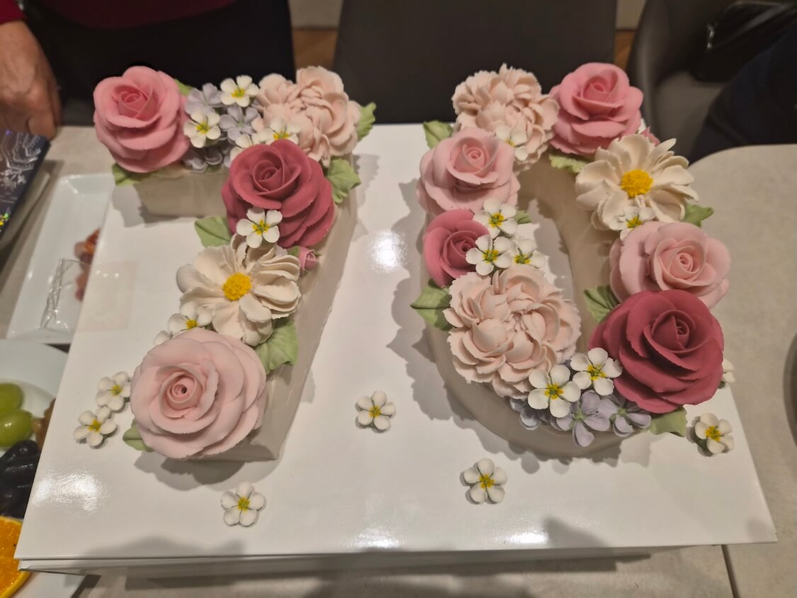 母の70歳のお誕生日