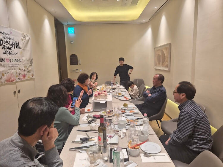 母の70歳のお誕生日