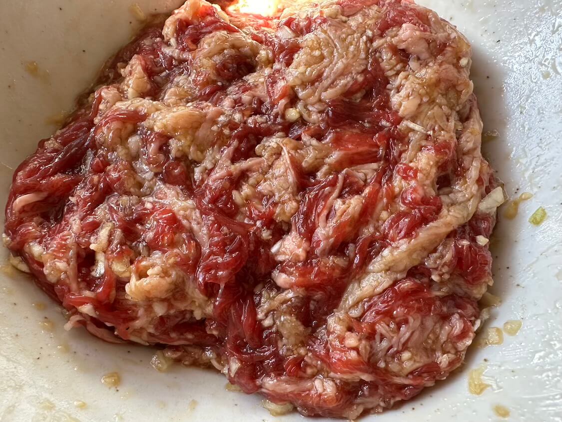 プルコギと白菜で冬の簡単鍋。プルコギ肉の漬け込みレシピ