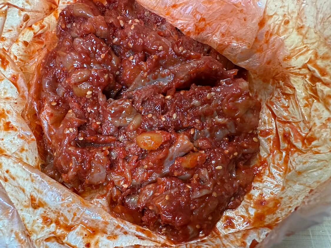 チャンジャの種類。韓国式塩辛「チョッカル」の種類。