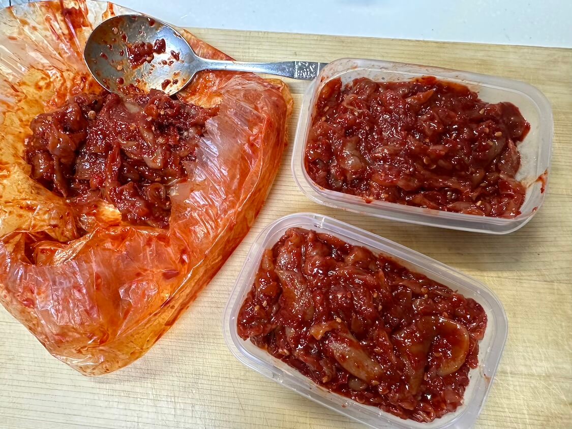 チャンジャの種類。韓国式塩辛「チョッカル」の種類。