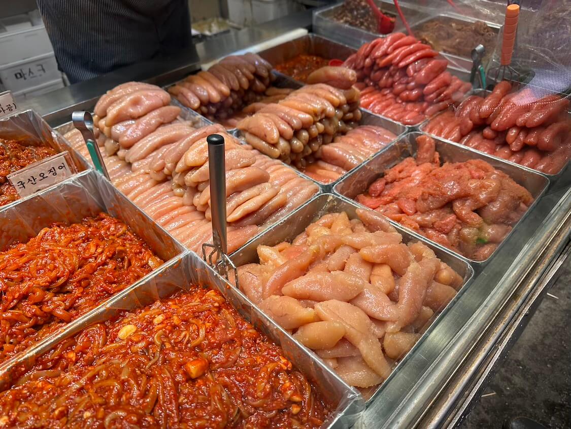韓国式塩辛「チョッカル」ソウル旅行のお土産にも!行きつけの京東市場の人気店