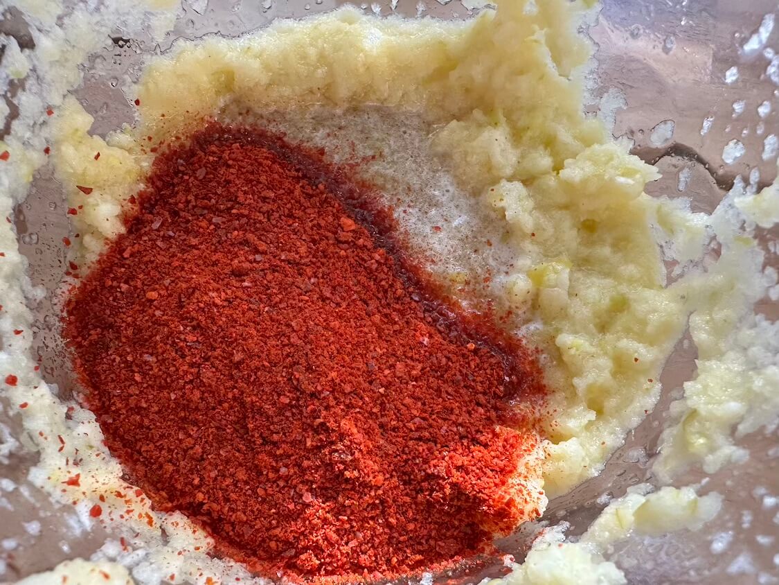 白菜1/2株でお手軽自家製キムチレシピ。辛くない味付け