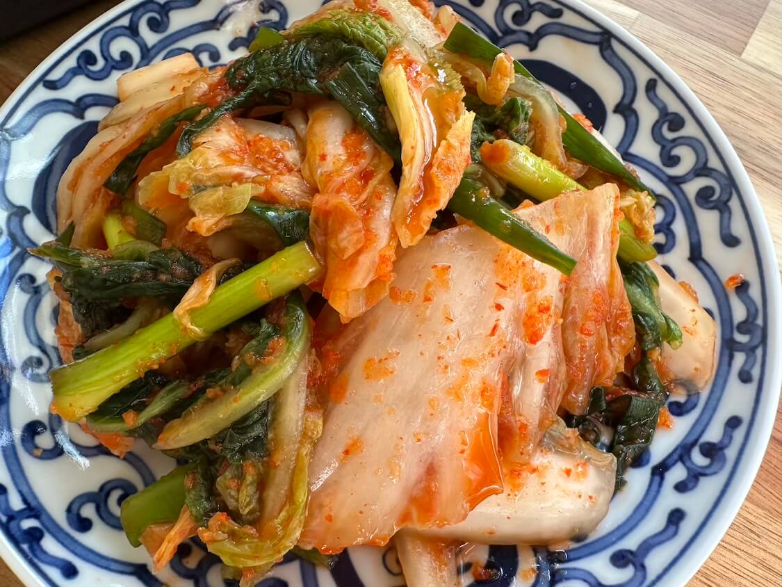 白菜1/2株でお手軽自家製キムチ。辛くなく、さっぱりと美味しい作り方