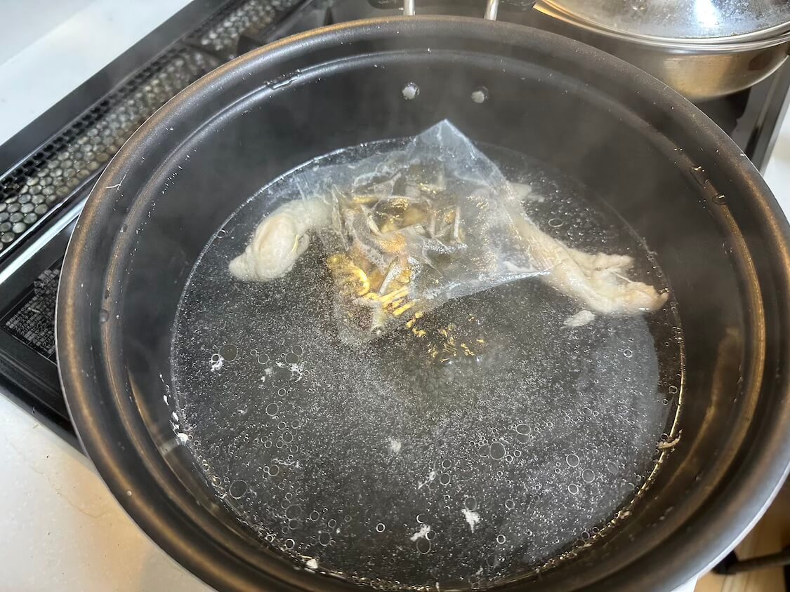 韓国ラーメンで簡単うま辛豆腐鍋の作り方