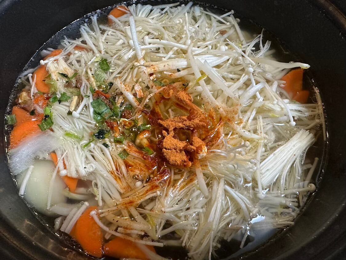 韓国ラーメンで簡単うま辛豆腐鍋の作り方