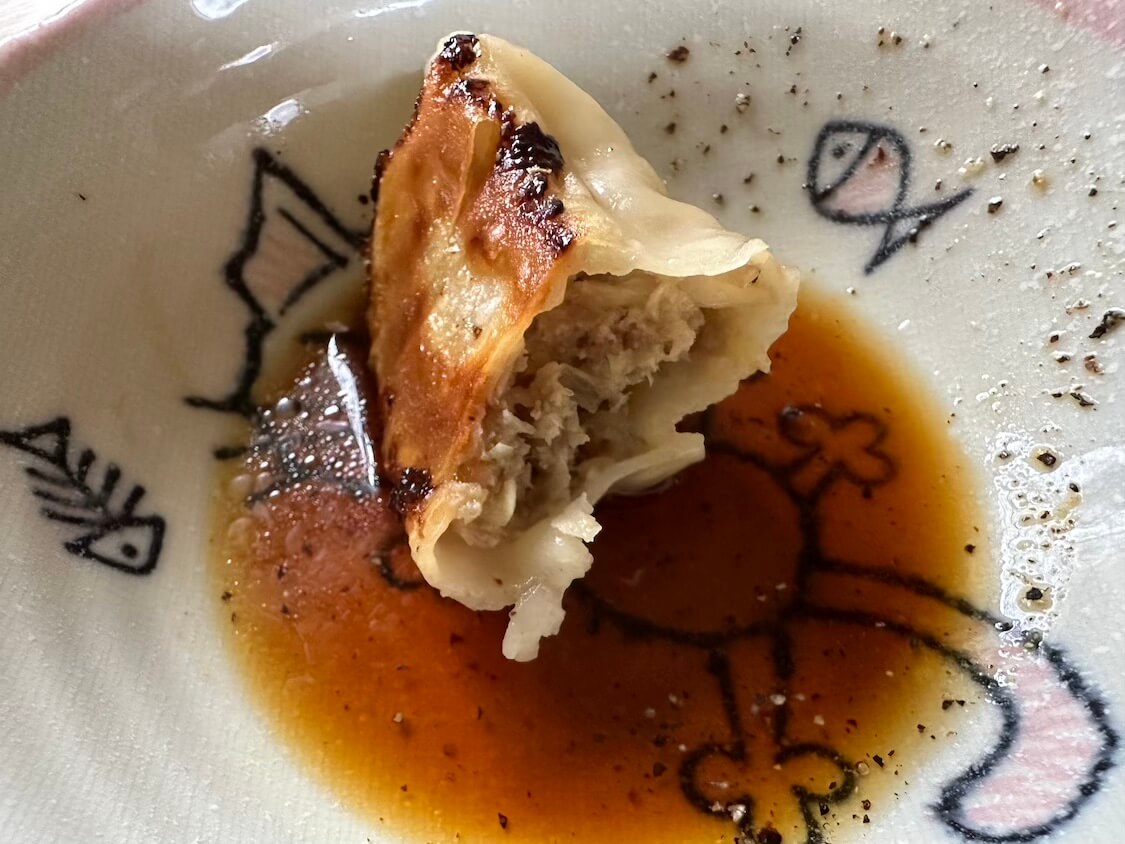 餃子とマンドゥ