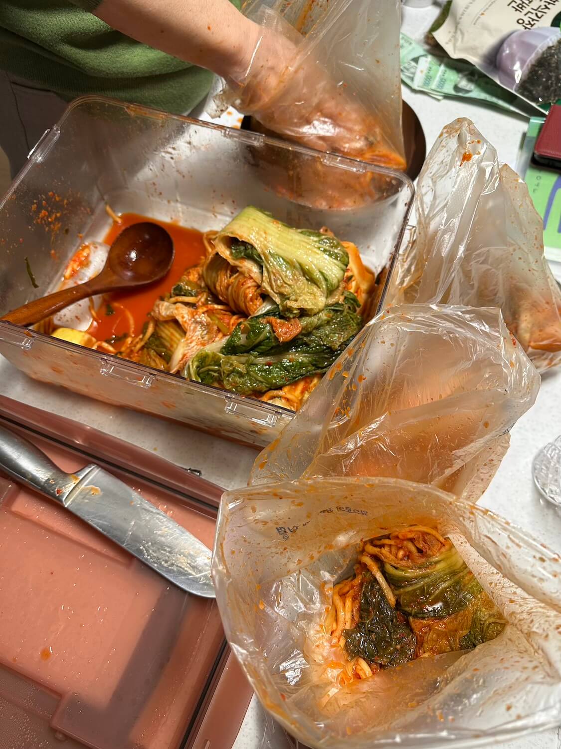 韓国のお土産。キムジャンキムチ