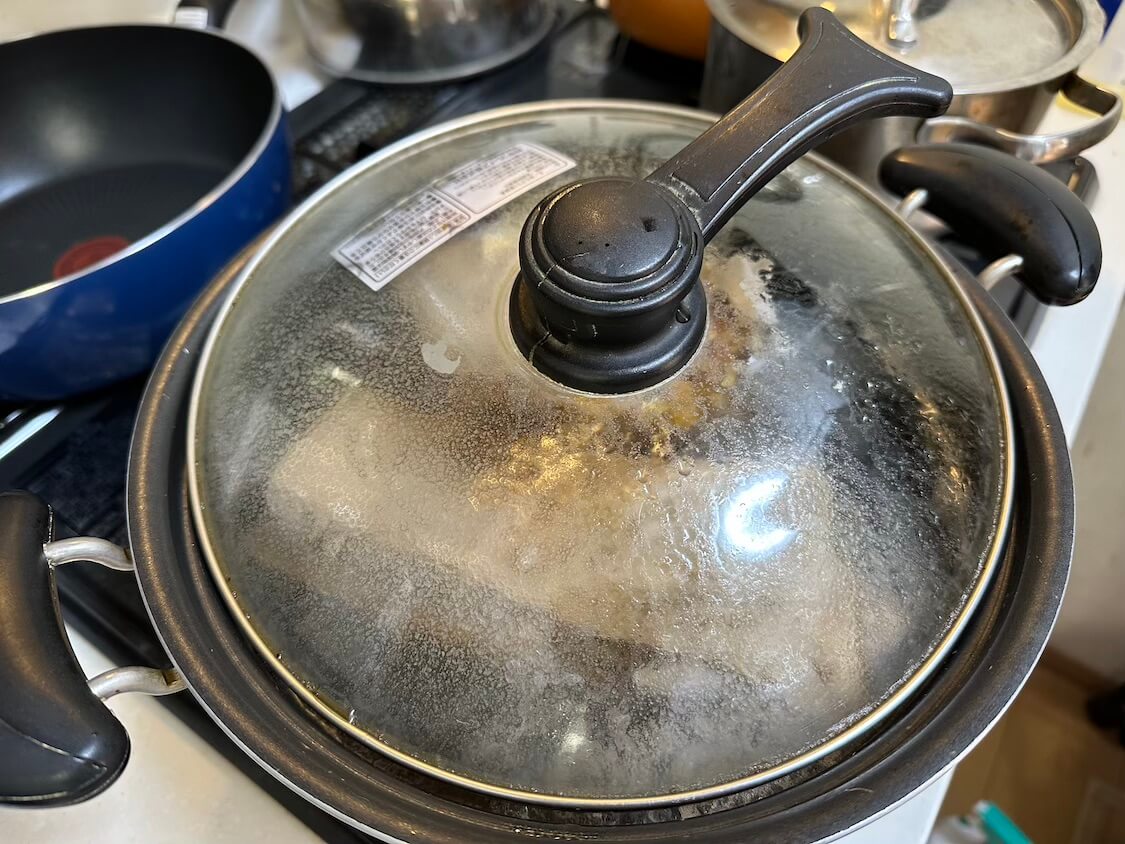 ゆで豚の茹で時間。漢方材料キット(ポッサム)