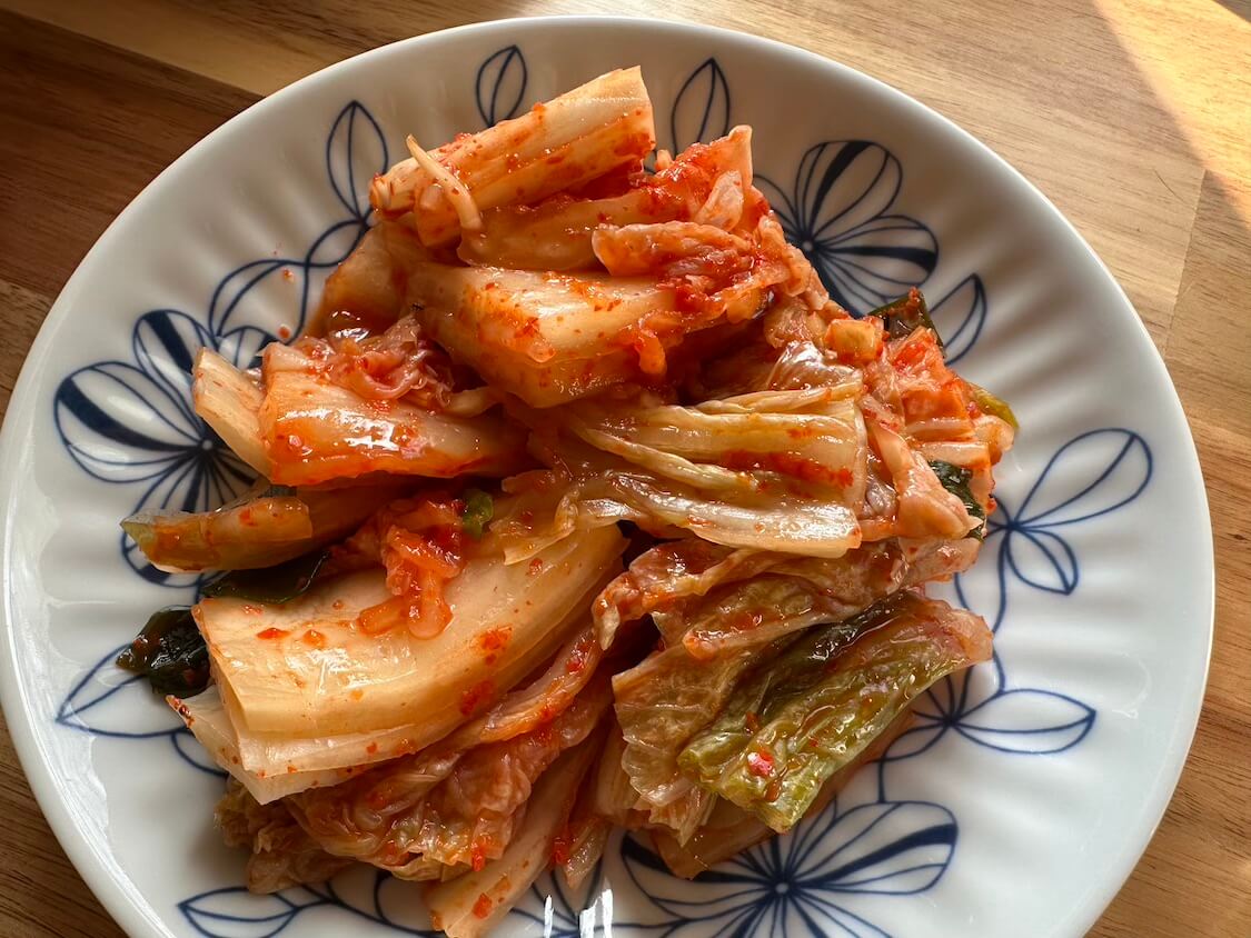 ゆで豚が美味しくなる白菜キムチ