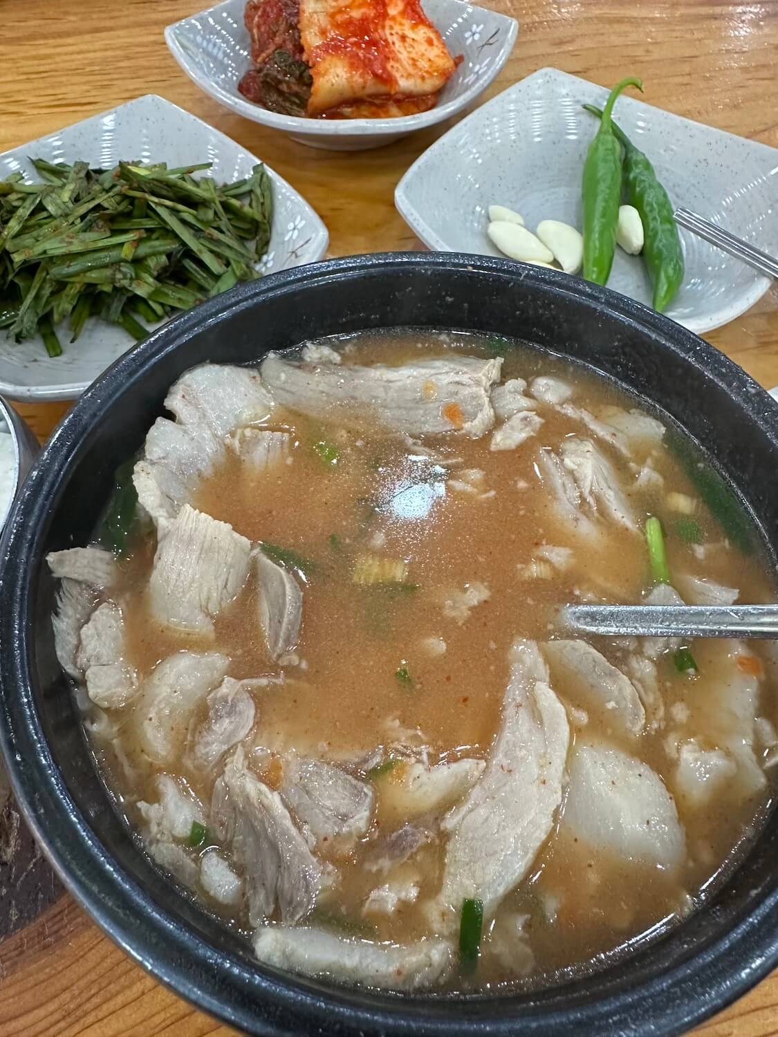 釜山でクッパ！食べ方