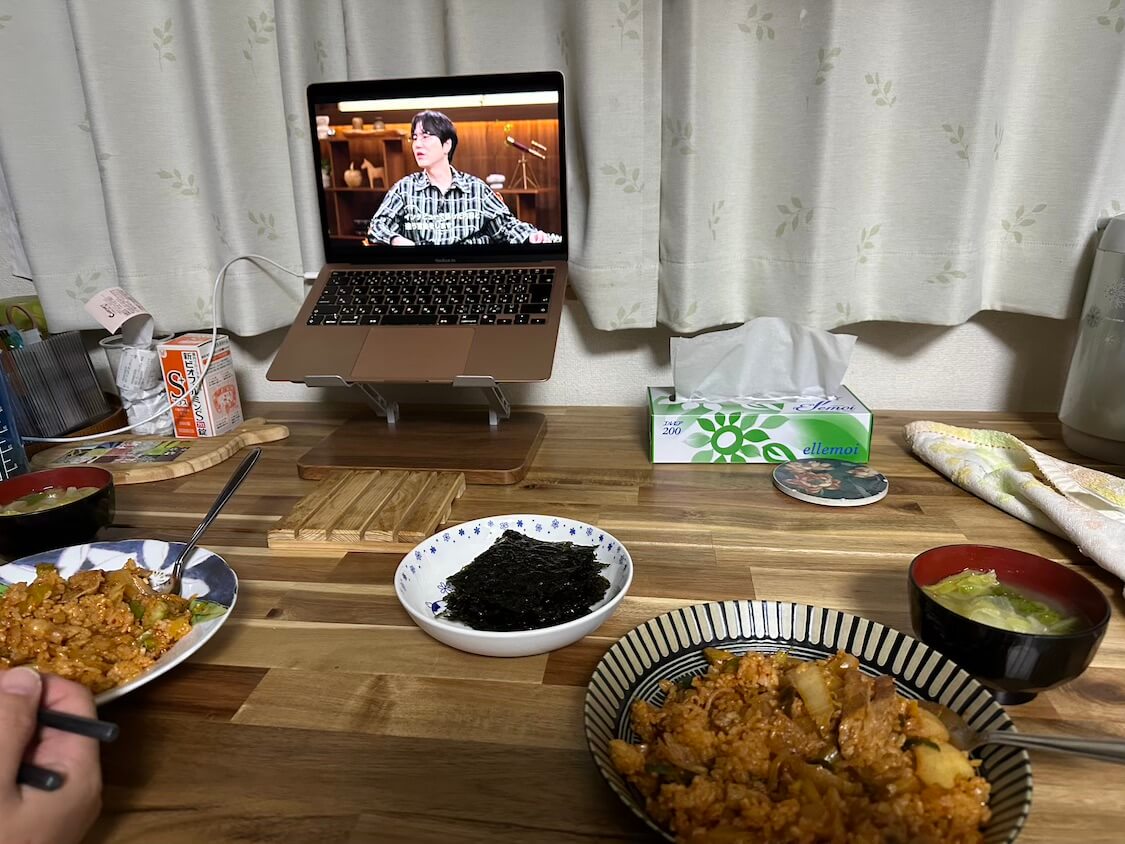 キムチチャーハンとドラマ