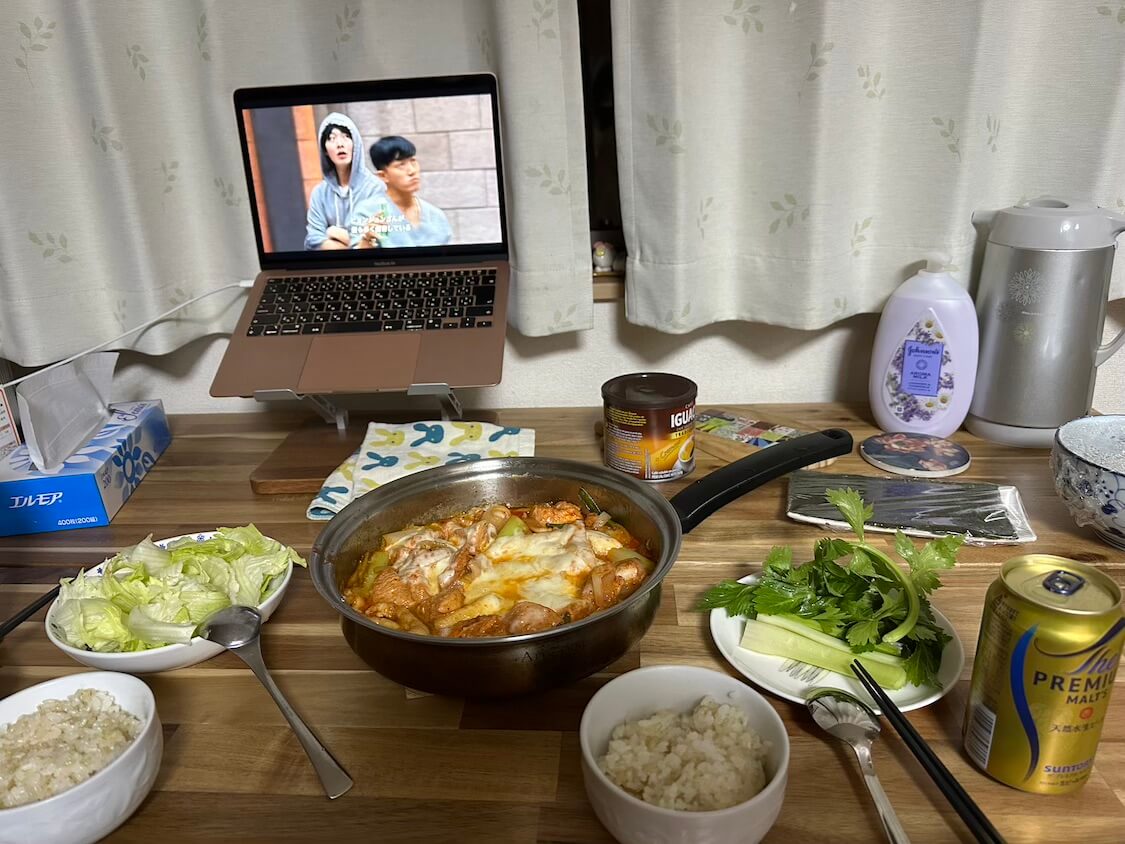 むね肉でチーズタッカルビ