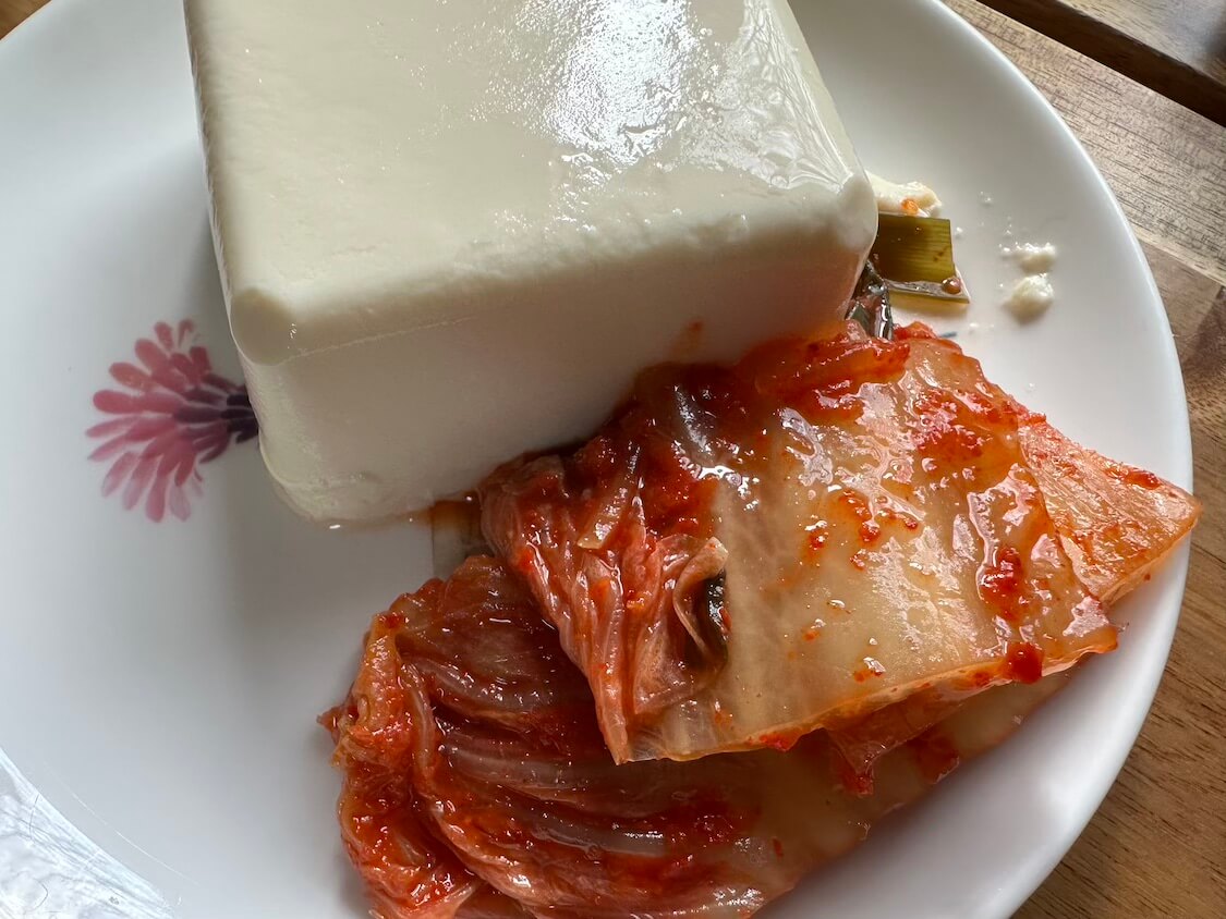 豆腐キムチ