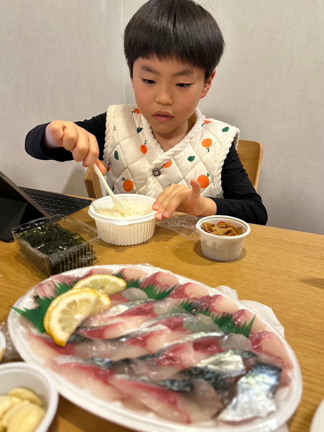 済州島の海鮮でごはん