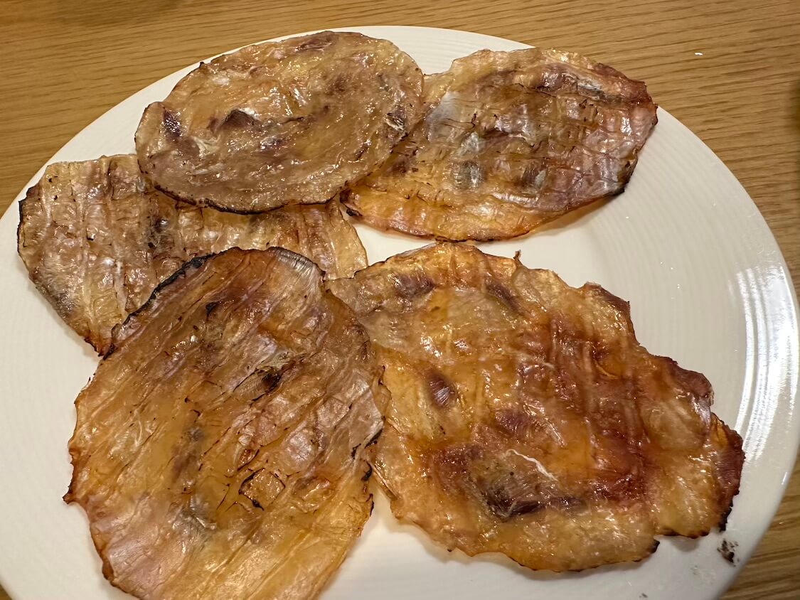 済州島の海鮮でごはん。デザートとおつまみ