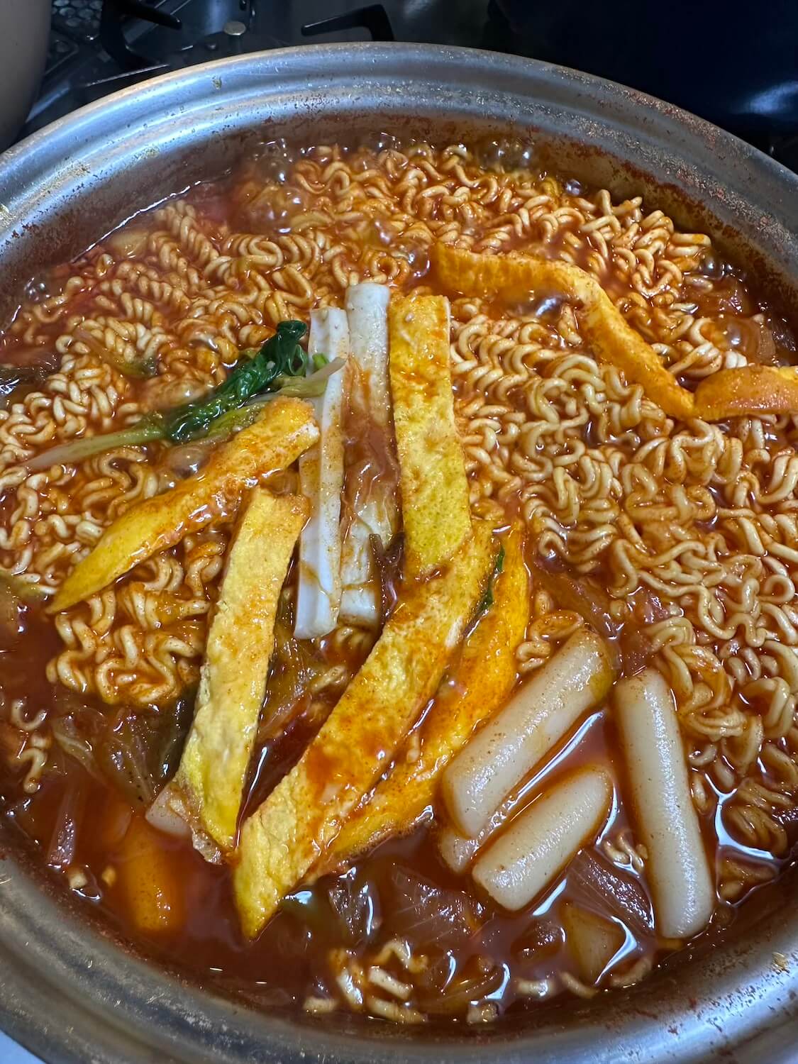 ラーメントッポッキのレシピ