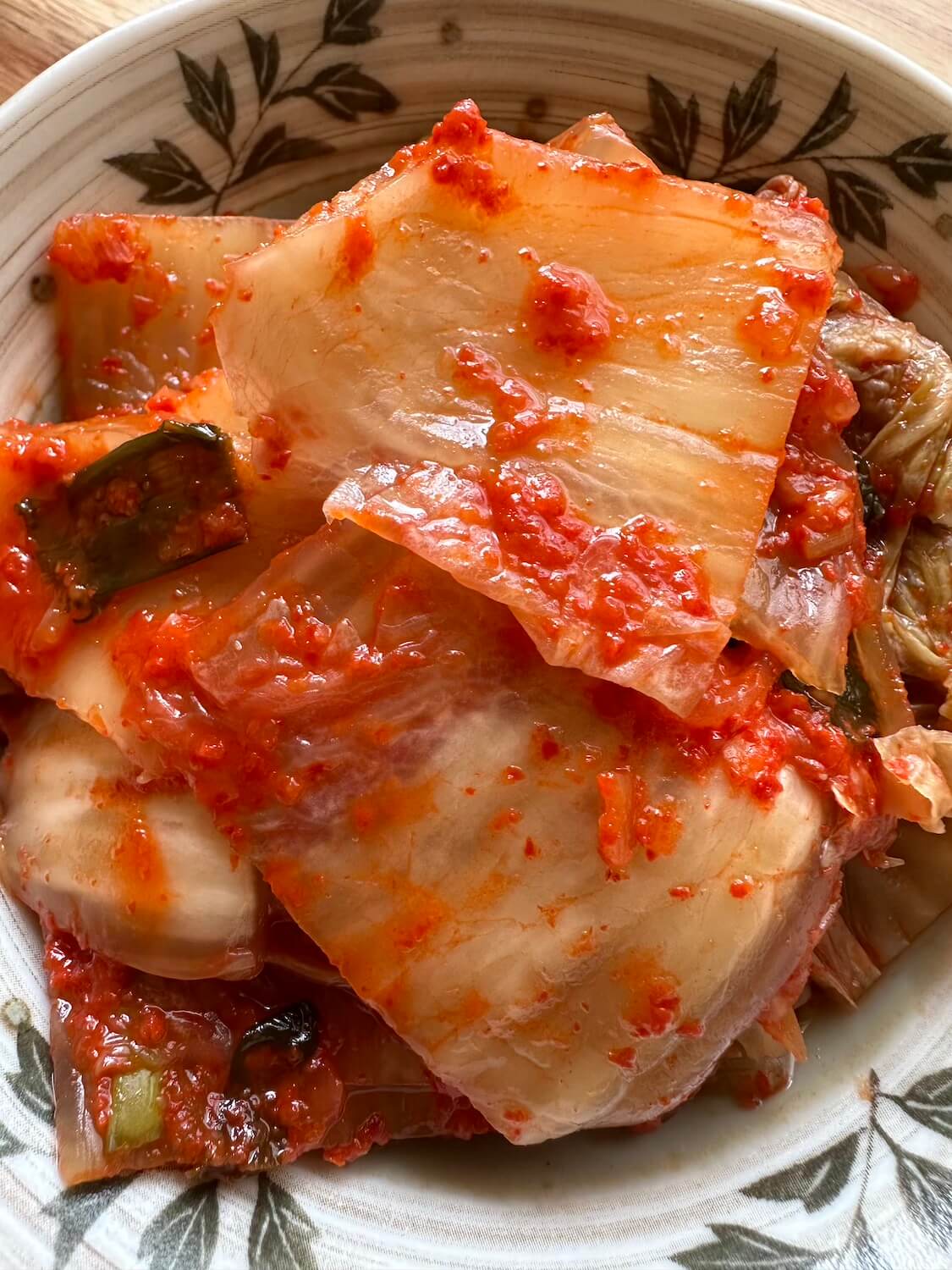 カルビタンスープによく合うキムチ