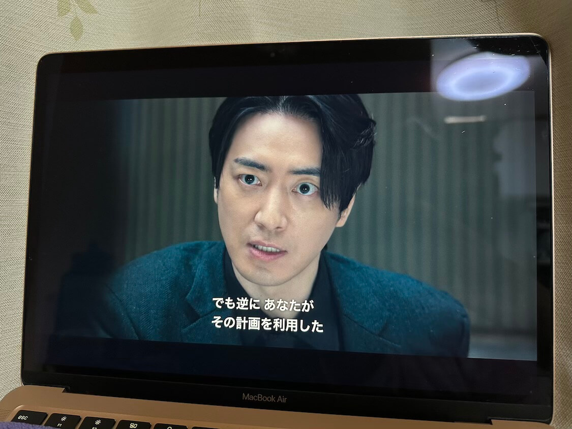 生姜焼きとキムチ。韓国ドラマ