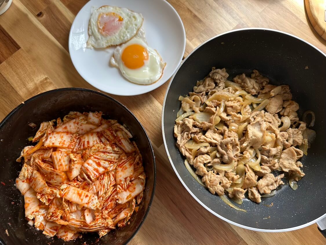 春白菜のポムドンビビンバのレシピ。味のバランスの良い組み合わせで