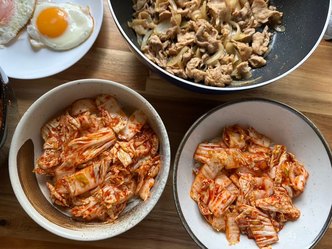 春白菜のポムドンビビンバのレシピ。味のバランスの良い具