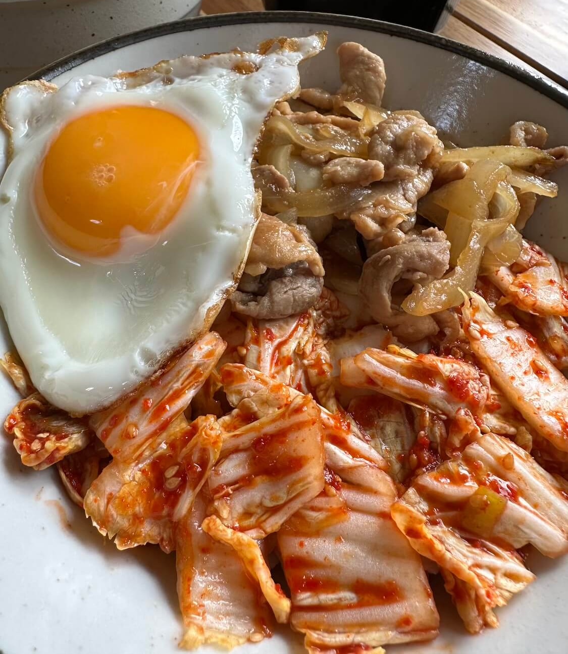 ポムドン(春白菜)ビビンバ