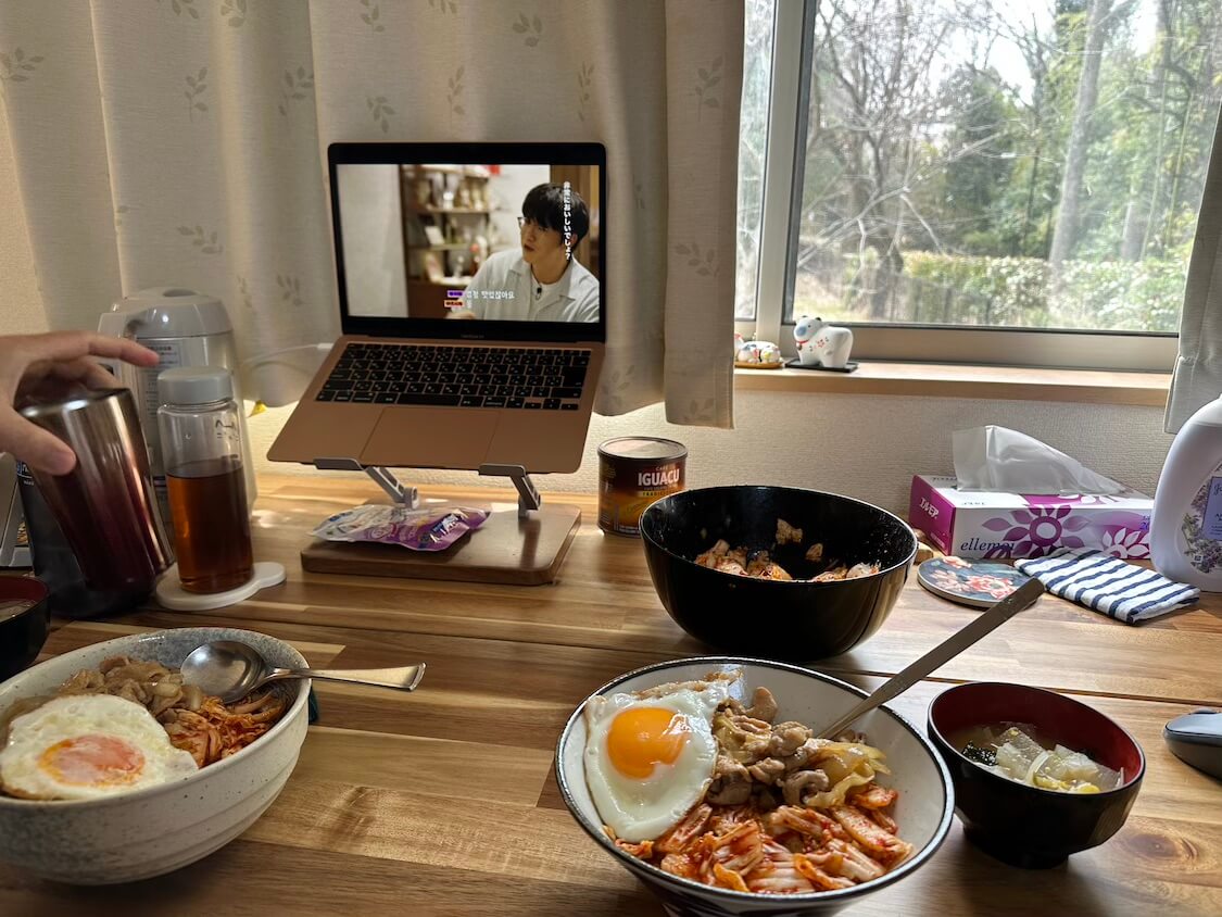 春白菜のポムドンビビンバのレシピ。献立と韓国ドラマ