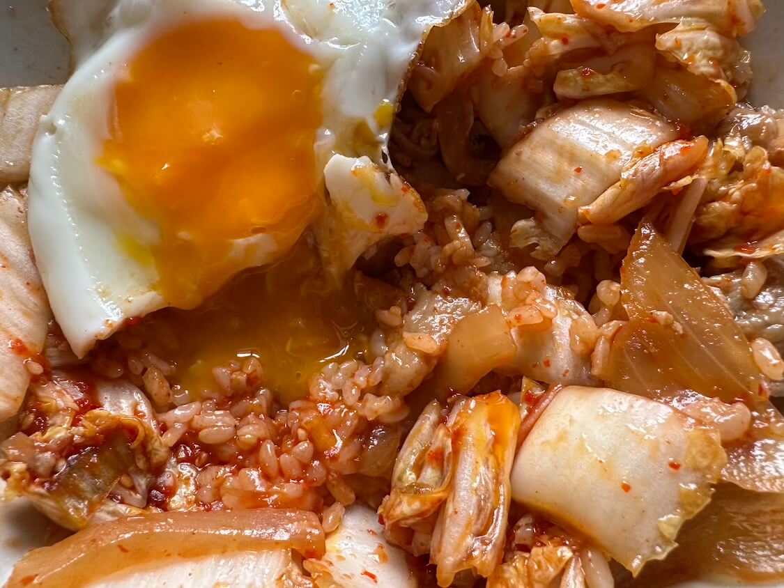 春白菜のポムドンビビンバのレシピ。食べ方