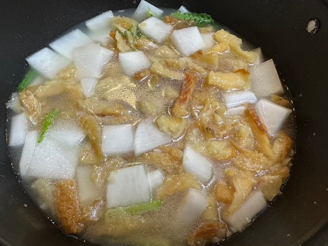 干しダラスープ(プゴクッ・북어국)作り方