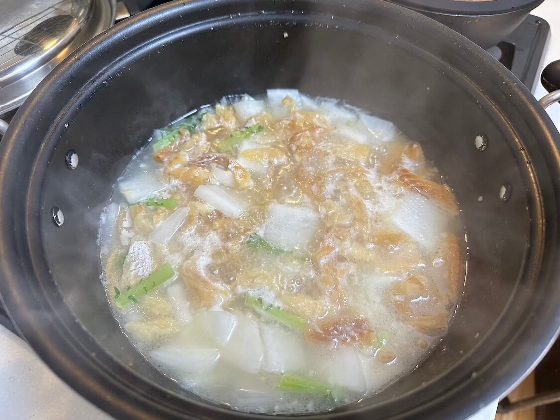 干しダラスープ(プゴクッ・북어국)作り方