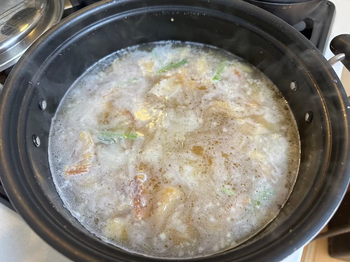 干しダラスープ(プゴクッ・북어국)作り方