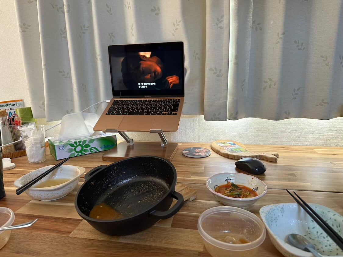 干しダラスープの味。韓国ドラマ