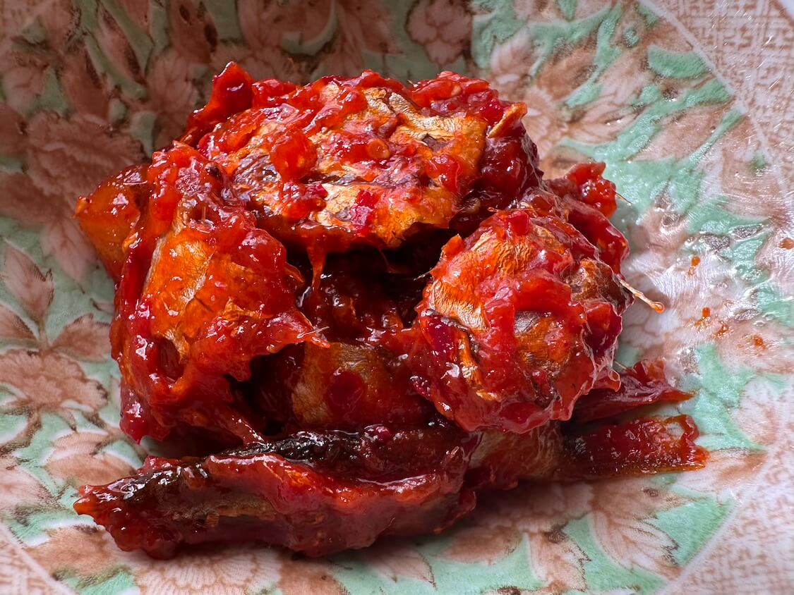 干しダラスープと塩辛