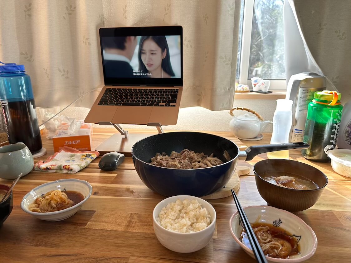 干しダラスープの味。韓国ドラマ