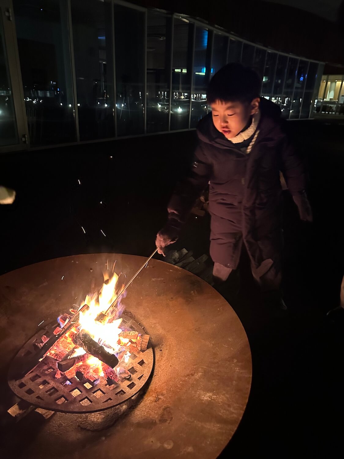 済州島のリゾートで